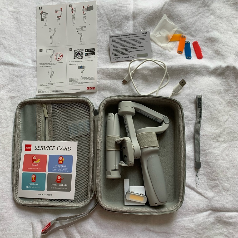 Zhiyun Smooth Q4 combo brand new